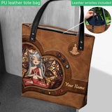 Namaste Yoga Girl - Personalized Tote Bag