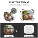 Custom Photo - Personalized Airpods 3 Case Cover With Keychain
