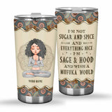 Wish A Mufuka Would - Personalized Yoga Tumbler