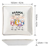 Mama Shark Do Do Do - Personalized Mother Jewelry Dish