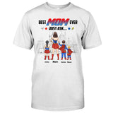 Supermom - Personalized Mother T-shirt and Hoodie