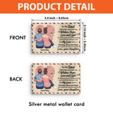 To My Dad - Personalized Father's Day Father Wallet Insert Card