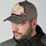 Whenever You Touch This Heart - Gift for dad, grandma, grandpa, mom, uncle, aunt, brother, sister - Personalized Classic Cap