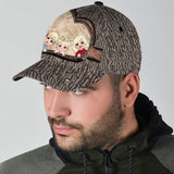 Whenever You Touch This Heart - Gift for dad, grandma, grandpa, mom, uncle, aunt, brother, sister - Personalized Classic Cap