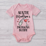 Drinking Buddy - Personalized Newborn Baby Onesie