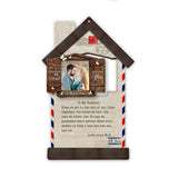 When We Get To The End - Personalized Christmas Couple Wooden Card Pop Out Ornament