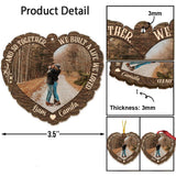 And So Together We Built A Life We Loved - Personalized Christmas Couple Ornament (Printed On Both Sides)