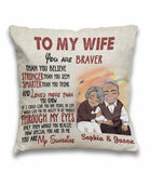 You Are My Sunshine - Personalized Couple Throw Pillow