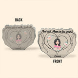 The Best Mom In The World - Personalized Mother's Day Mother Custom Shaped Acrylic Plaque