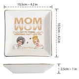 Wow Mom You Are Amazing - Personalized Mother's Day Mother Jewelry Dish