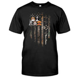 Love My Dogs - Personalized Independence Day Dog T-shirt and Hoodie