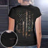 Teach Love Inspire - Personalized Independence Day Teacher T-shirt and Hoodie