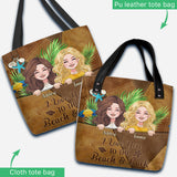 I Love You To The Beach - Personalized Bestie Tote Bag