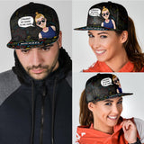 I Paused My Game To Be Here - Personalized Video Game Snapback