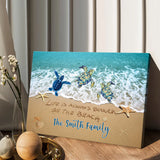 Life Is Better At The Beach - Personalized Sea Lover Canvas And Poster