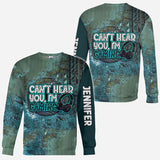 Can't Hear You I'm Gaming - Personalized Video Game All Over Shirt