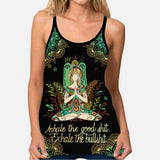 Love Yoga - Yoga Cross Tank Top