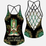 Love Yoga - Yoga Cross Tank Top