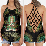 Love Yoga - Yoga Cross Tank Top