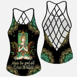 Love Yoga - Yoga Cross Tank Top