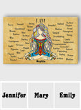 I'm - Personalized Yoga Canvas And Poster