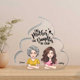 Like Mother Like Daughter - Personalized Mother's Day Mother Custom Shaped Acrylic Plaque