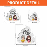 Like Mother Like Daughter - Personalized Mother's Day Mother Custom Shaped Acrylic Plaque