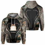 Love Cats - Personalized All Over T-shirt and Hoodie