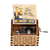 Mother You Are My Sunshine - Personalized Mother's Day Mother Hand Crank Music Box