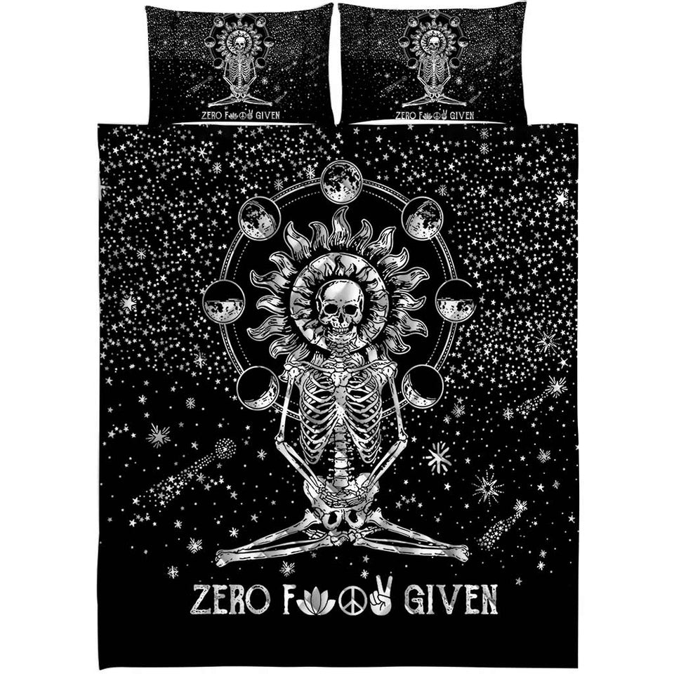 Zero F Given Quilt Bed Set