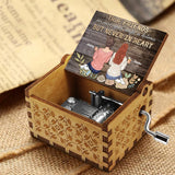 Our Friendship Is A True Blessing - Personalized Bestie Hand Crank Music Box