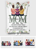 Love You Mom - Personalized Mother's Day Mother Blanket