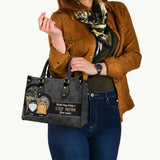 Cat Mom - Personalized Cat Leather Handbag