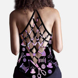 Love Sewing Cross Tank Top