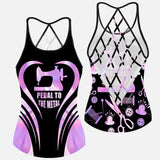 Love Sewing Cross Tank Top