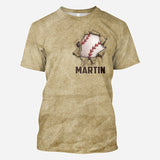 Love Baseball - Personalized Baseball All Over Shirt