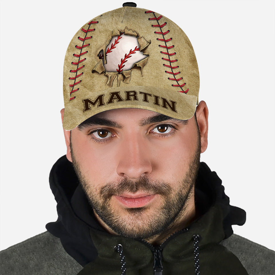 Love Baseball - Personalized Baseball Classic Cap