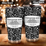 Thank You For Helping Me Grow - Personalized Teacher Tumbler