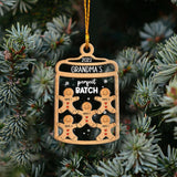 Grandma’s Perfect Batch - Personalized Christmas Grandma Layers Mix Ornament