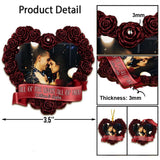 All Of Me Loves All Of You - Personalized Christmas Couple Ornament (Printed On Both Sides)