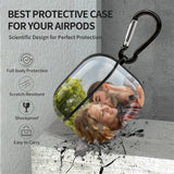 Custom Photo - Personalized Airpods 3 Case Cover With Keychain