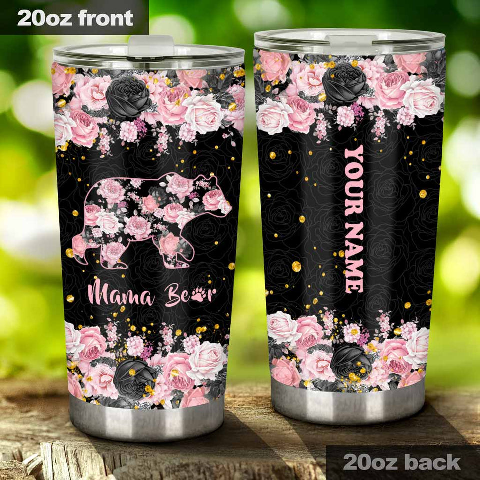 Mama Bear - Personalized Mother's Day Mother Tumbler