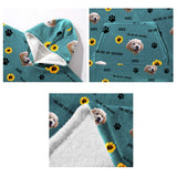 You Are My Sunshine - Dog gift for cat lover - Personalized Blanket Hoodie