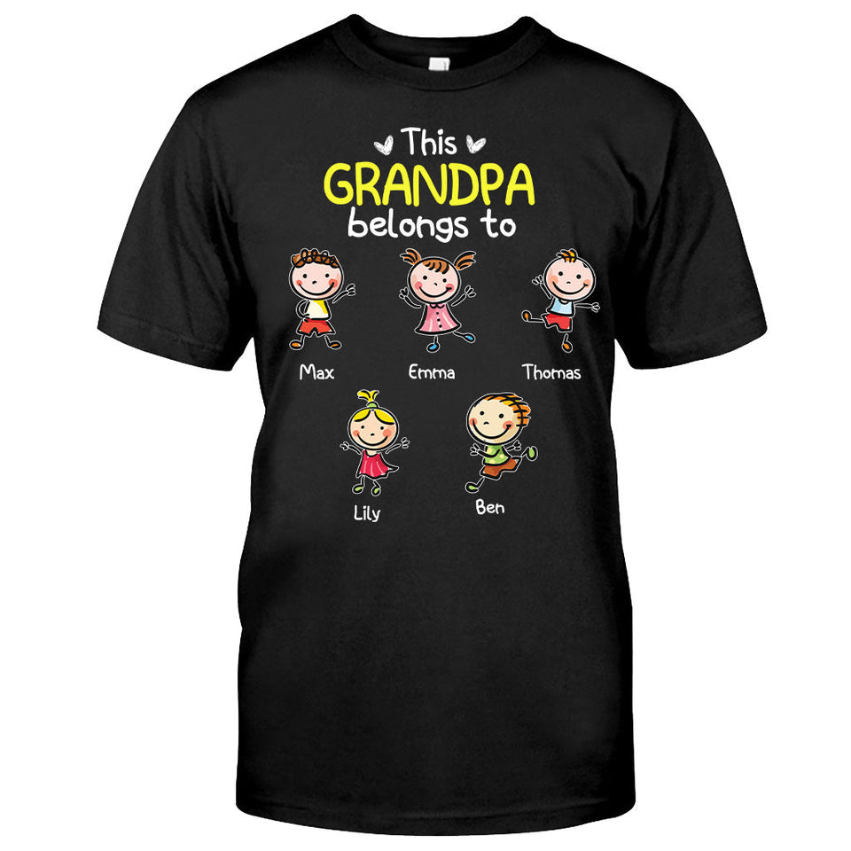 We Love You - Gift for grandma, dad, mom, grandpa - Personalized T-shirt And Hoodie