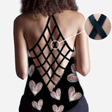 Baseball Mom - Personalized Cross Tank Top and Leggings