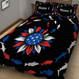 Join To The Fishes In The Deep Blue Sea - Personalized Quilt Set