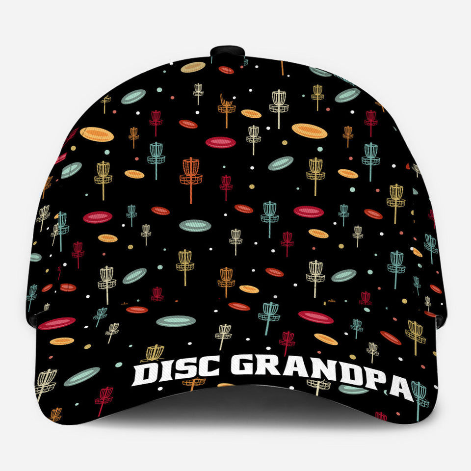 Disc Daddy - Disc Golf gift for dad, grandpa, mom, grandma - Personalized Classic Cap