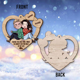 You're The Only One I Want To Annoy - Personalized Christmas Couple Ornament