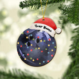 Sport Lovers - Personalized Christmas Bowling Ornament (Printed On Both Sides)