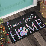 Home Sweet Home - Dog Coir Pattern Print Doormat